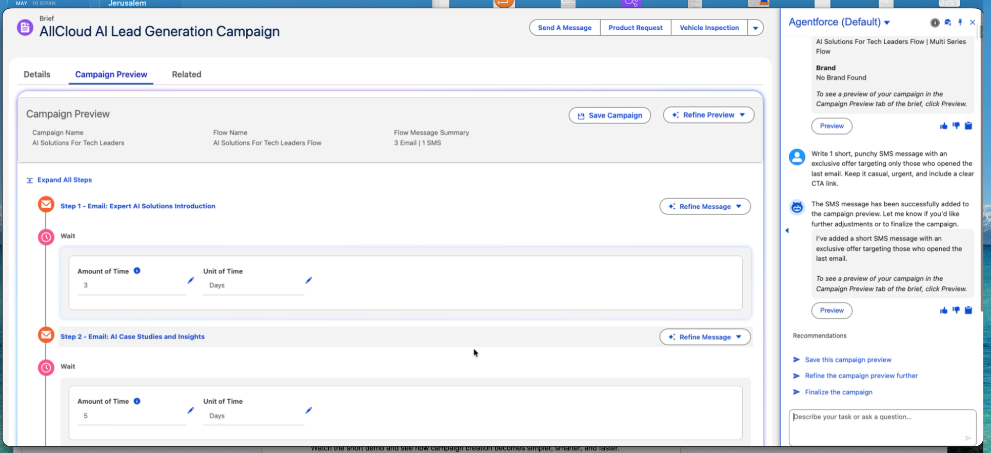 Marketing Cloud Next Flow