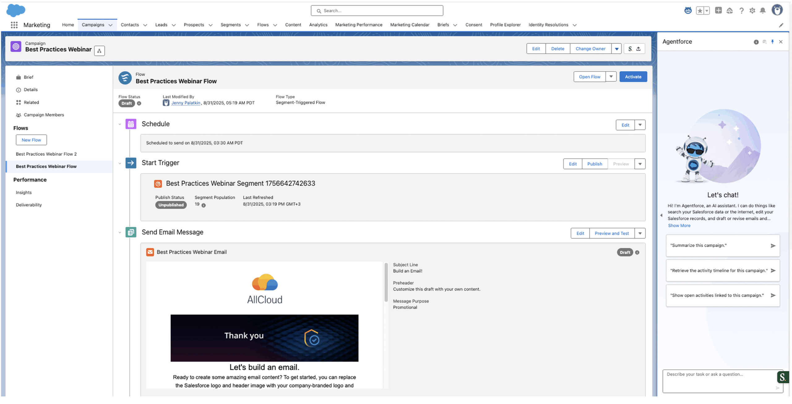 Marketing Cloud Next Campaign Marketing Cloud Next Campaign